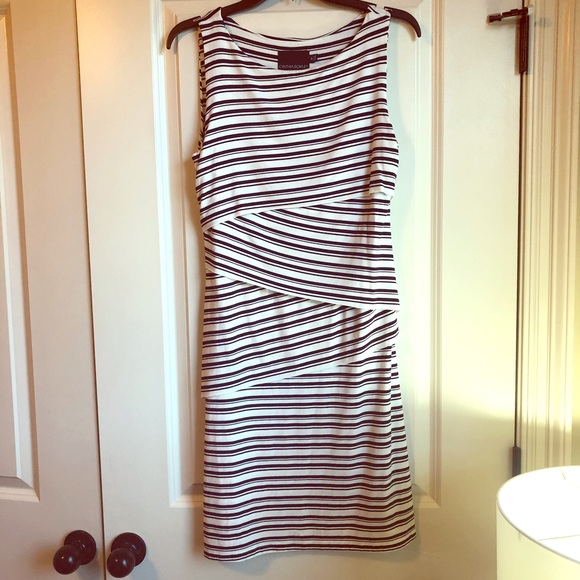 Cynthia Rowley Dresses & Skirts - Cynthia Rowley Black & White Striped Sheath Dress